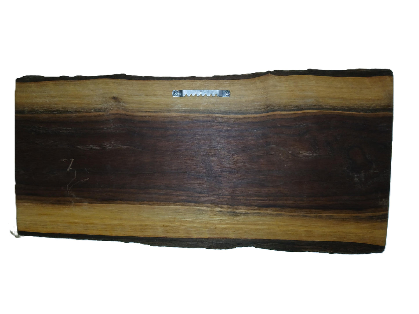 Train Wood Burned on Walnut