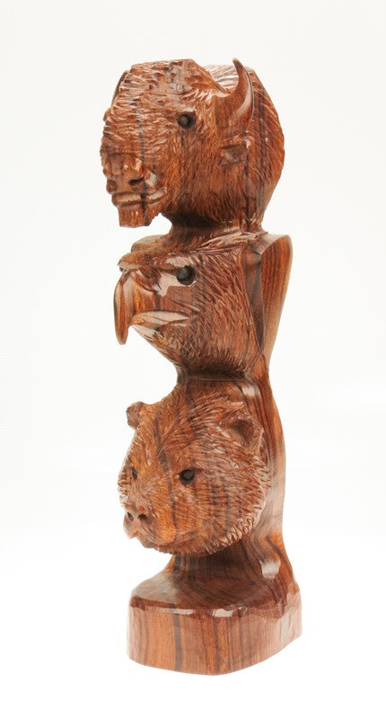 Buffalo-Eagle-Bear Totem