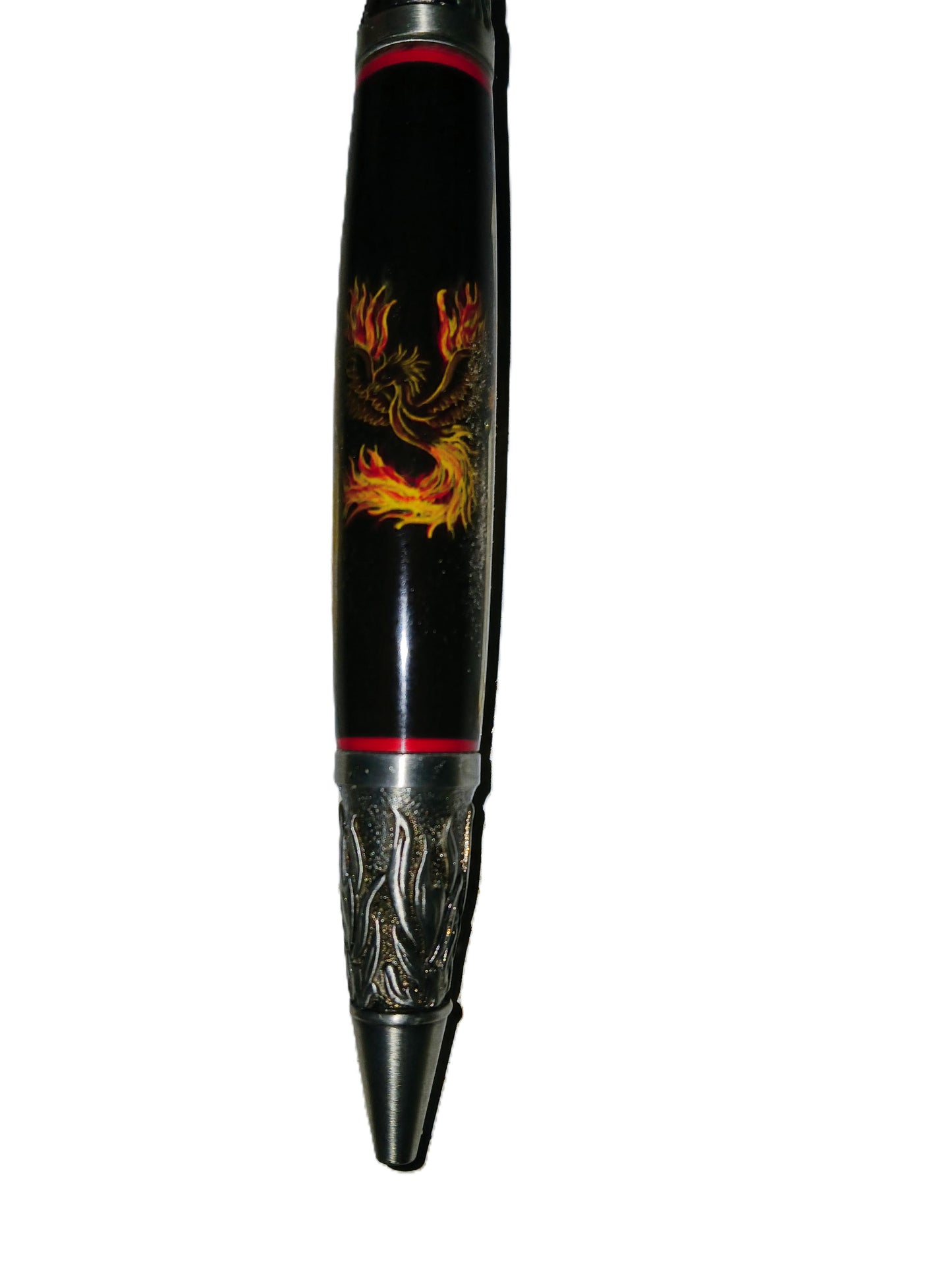 Phoenix Rising Ball Point Resin Pen