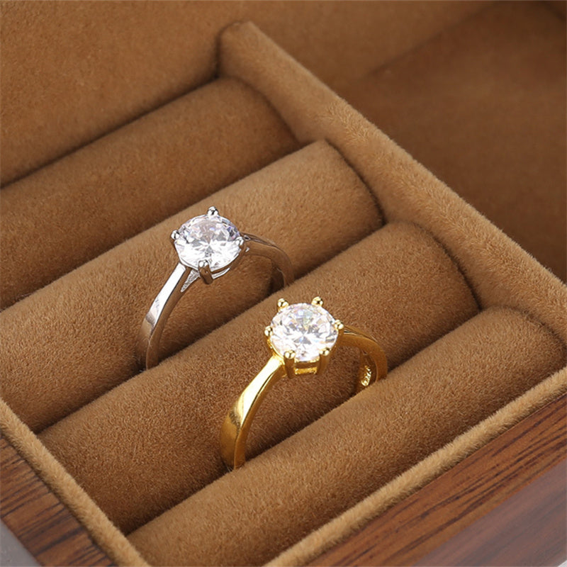 Black Walnut Solid Wood Jewelry Organizer