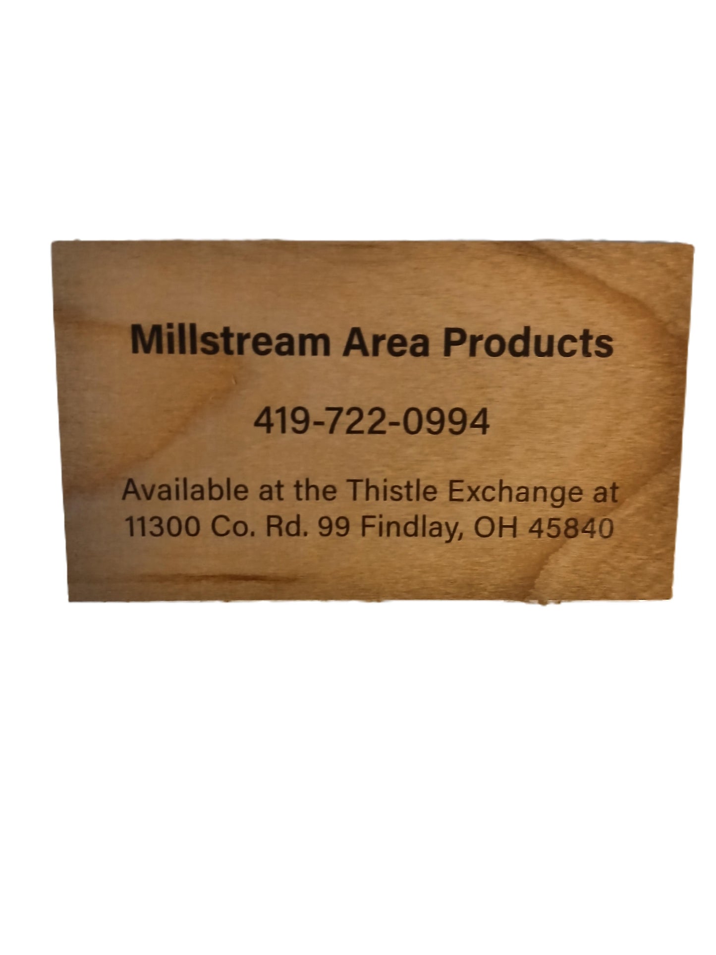 Mixed Wood Business Cards