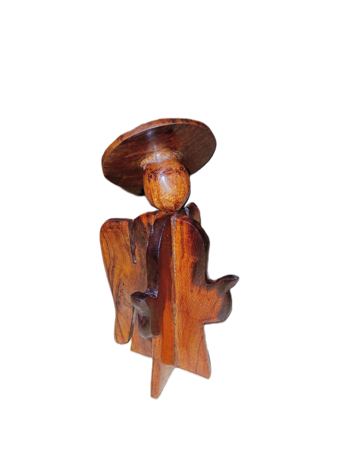 Angel carved from Desert Ironwood