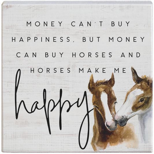 Horses Happy  Small Talk Square