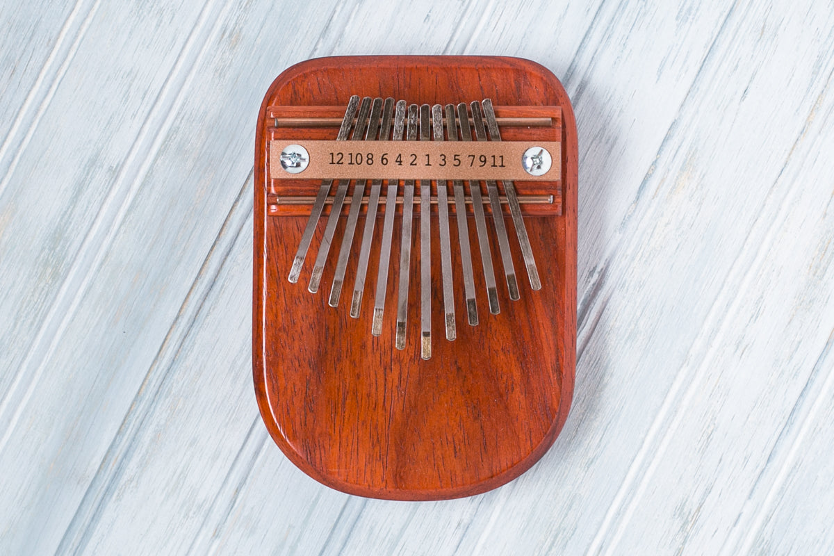 Padauk 12 Key Thumb Piano