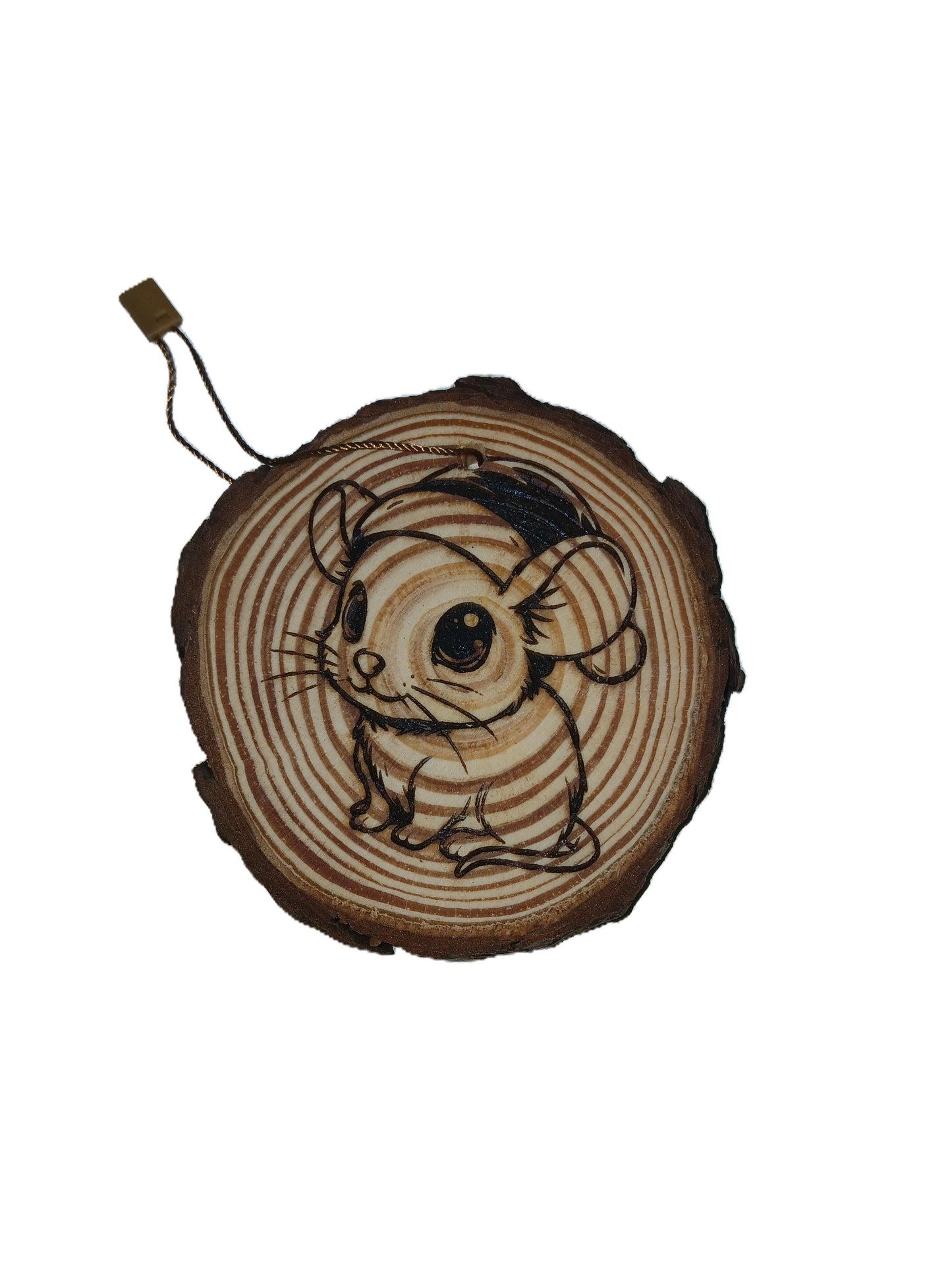 Christmas Ornament Log Slice