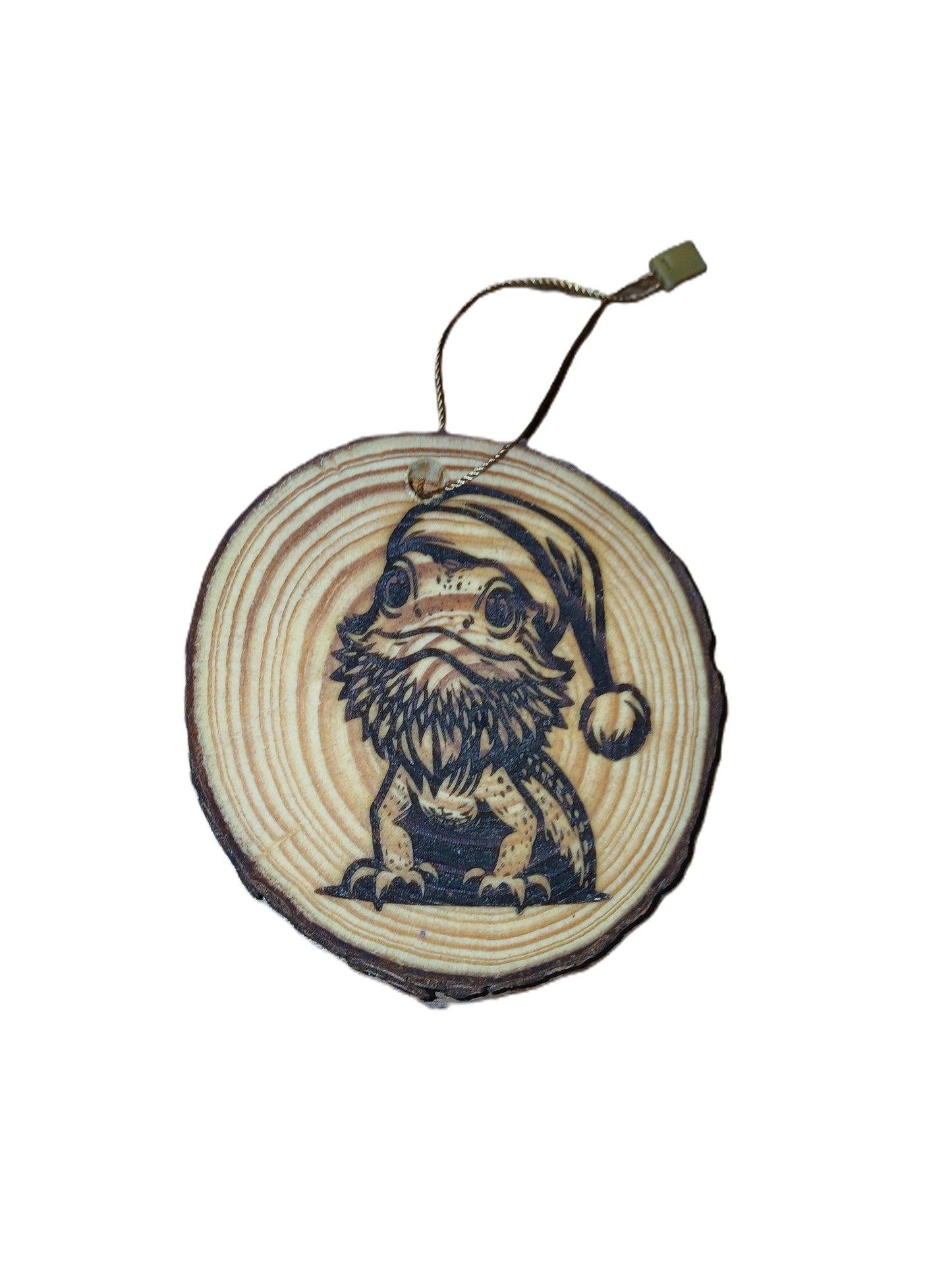 Christmas Ornament Log Slice