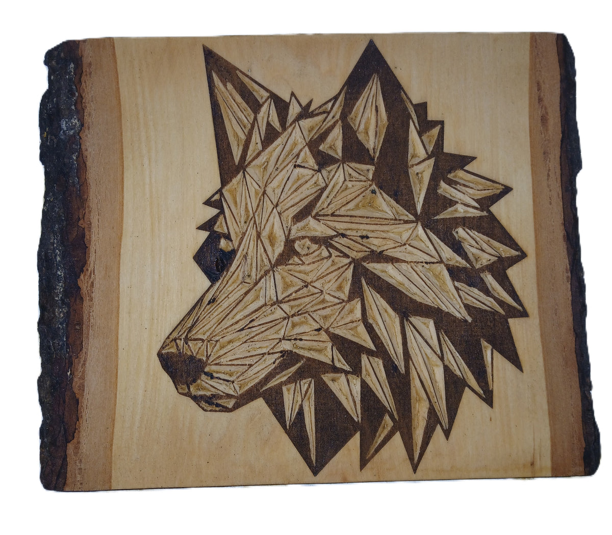 Wolf plaque